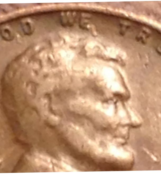 1944-Wheat-Cent,-Doubled-Or-Caused-By-Loose-Planchet-Obverse,-Reverse-Wheat