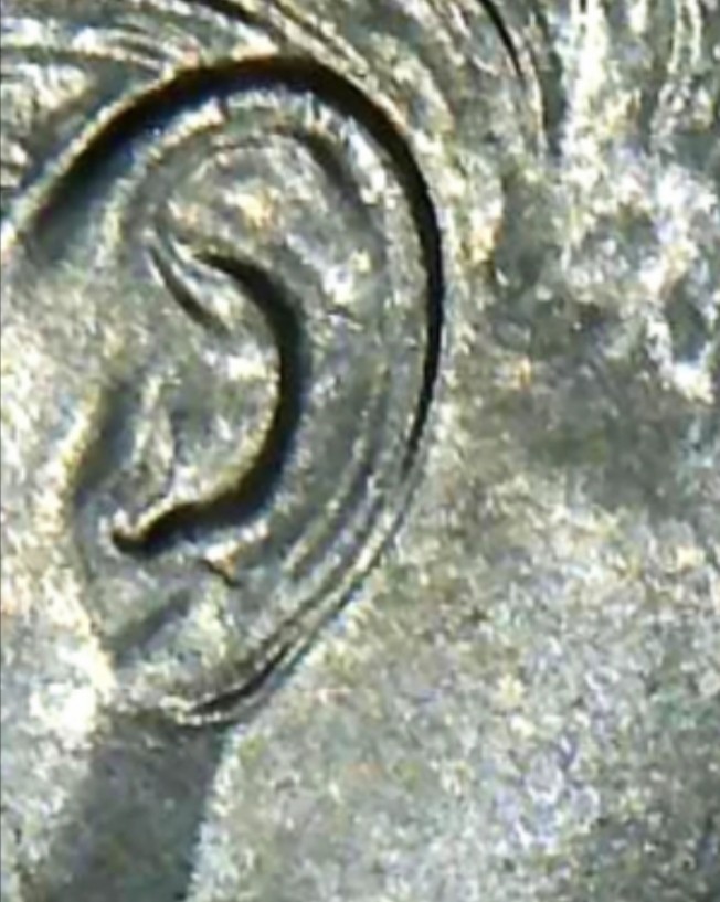 2022-Rossevelt-Dime-Multiple-Obverse-Die-Chips/Die-Cracks.-Spike-Head.-DDO?