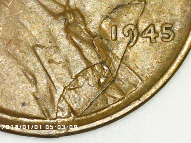 1945-Wheat-Penny-Lamination-Error....pretty-Cool!