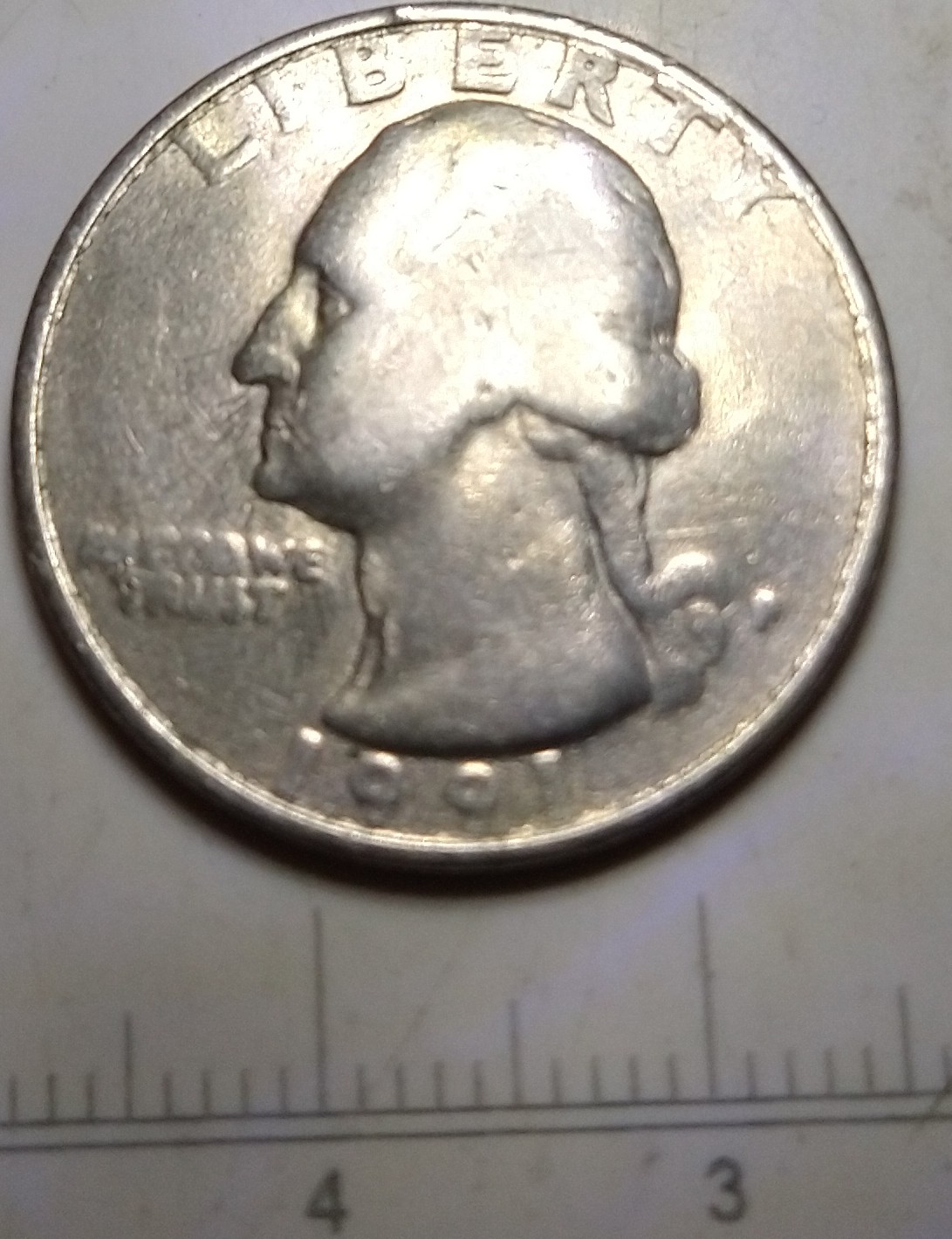 1991-P-Quarter-With-What-Appears-To-Be-Greese-Filled-Any-Thoughts