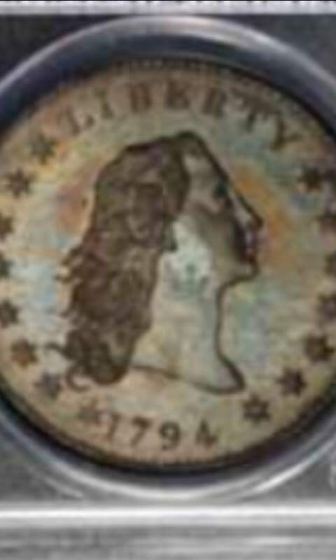 Flowing-Hair-Dollar-1974-----Poor-Quality-Picture