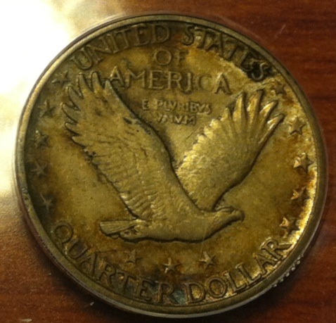 1925-Standing-Liberty-Quarter-In-Blue-ANACS-Holder-..