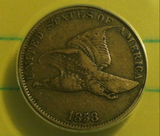 1858-Flying-Eagle-Cent-~-You-Vs-ANACS