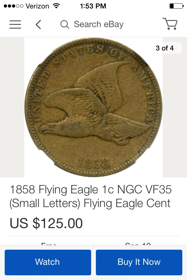 1858-Flying-Eagle-Cent-~-You-Vs-ANACS