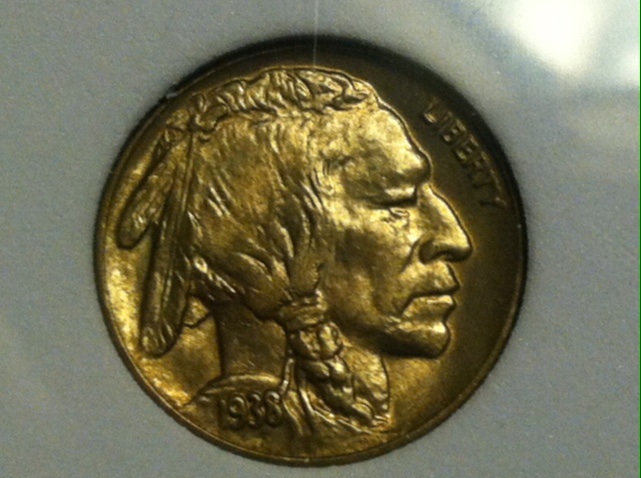 1938-D/D-Buffalo-Nickel.-Uncirculated-?