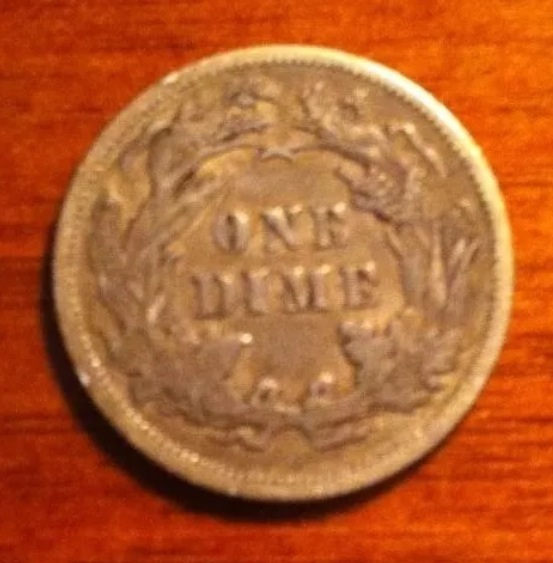 Seated-Dime-,-Bad-Ebay-Photo-..-Need-Help-With-Grade-..