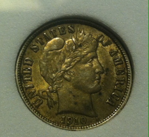 1910-Barber-Dime-,-Arrived-This-Morning-..