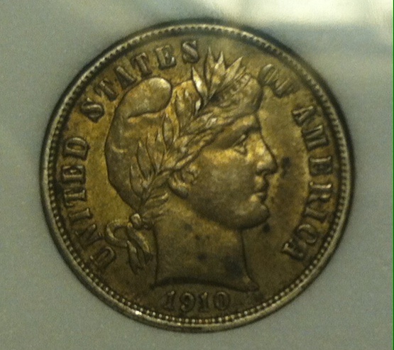 1910-Barber-Dime-,-Arrived-This-Morning-..