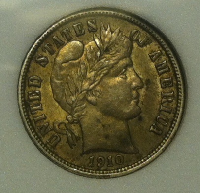 1910-Barber-Dime-,-Arrived-This-Morning-..