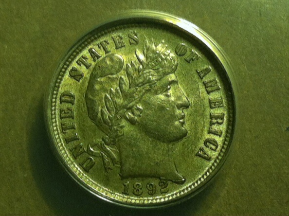 1892-Barber-Dime-,-OBV-&-REV-Die-Chips-!!-Any-Premium-?