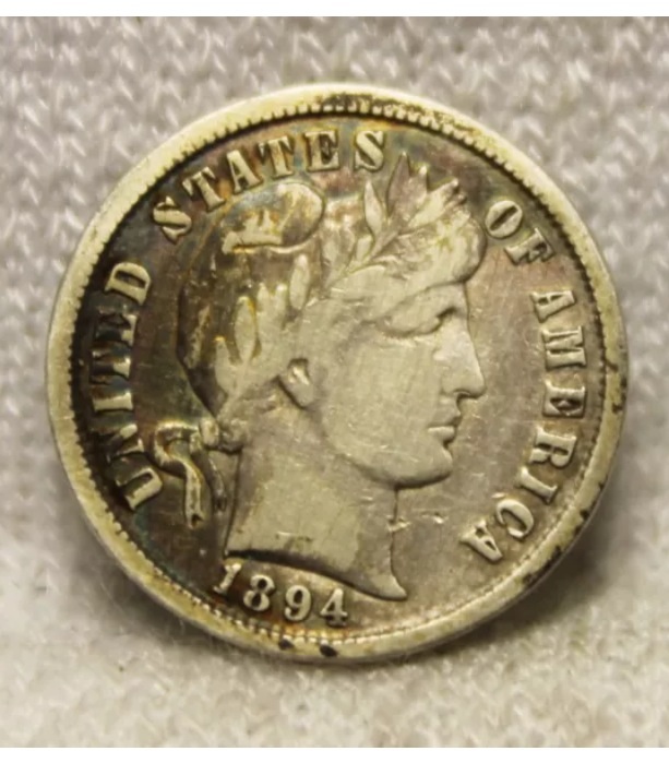 1894-Barber-Dime-Grade-And-Value-?