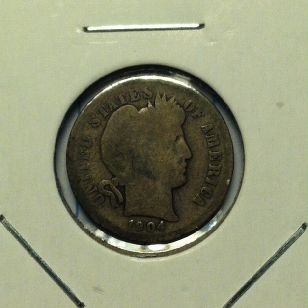 Low-Grade-1904-S-Barber-Dime-,-Possibly-Ag3-?