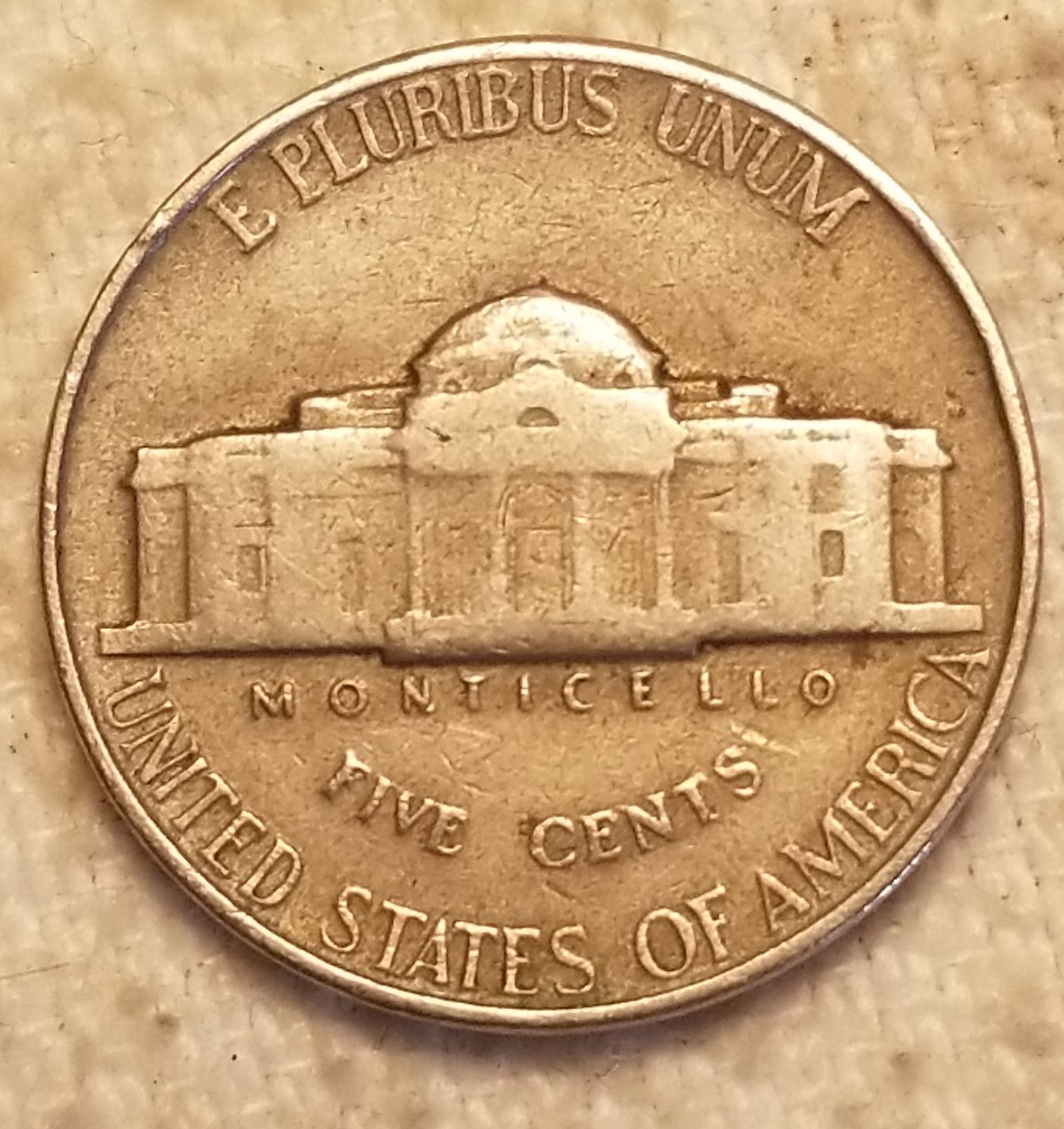 1948-Jefferson-Nickel.-Cud?-Almost-Looks-Like-A--MM-On-Obverse