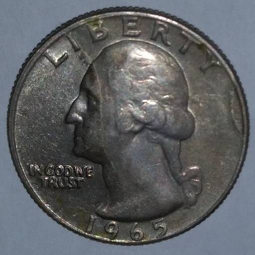 1965-Quarter-Strange-Line-In-The-Metal