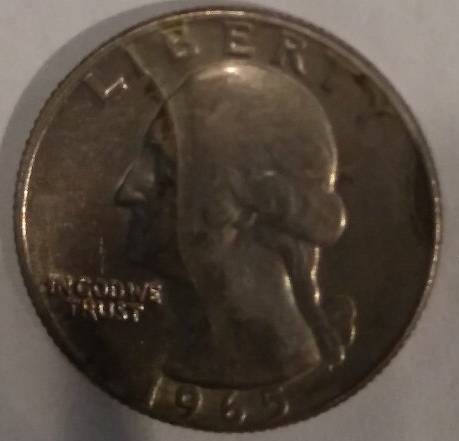 1965-Quarter-Strange-Line-In-The-Metal