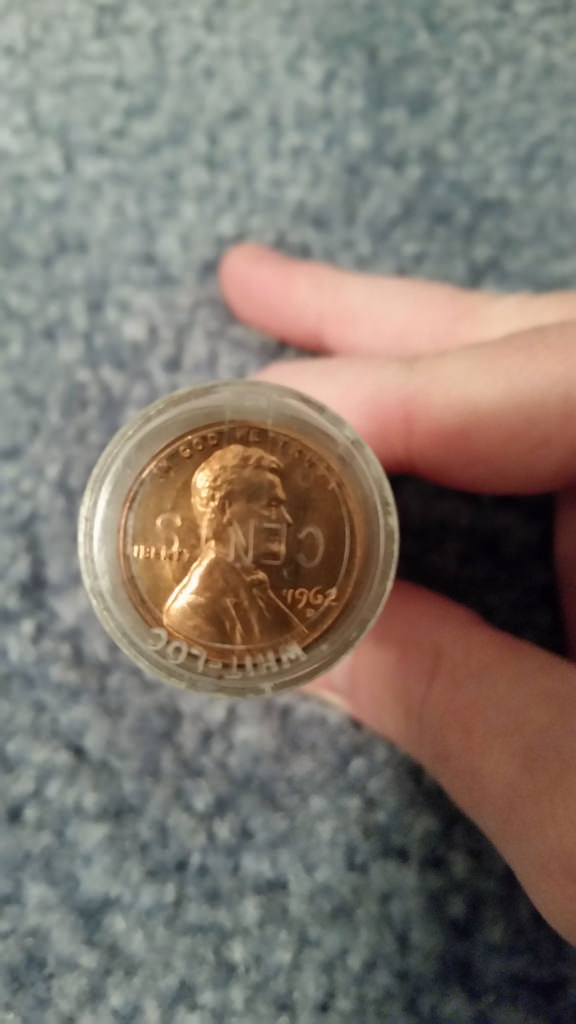 Full-Roll-Of-Lincoln-1962-D-Uncirculated-Pennies-Found-At-Local-Bank