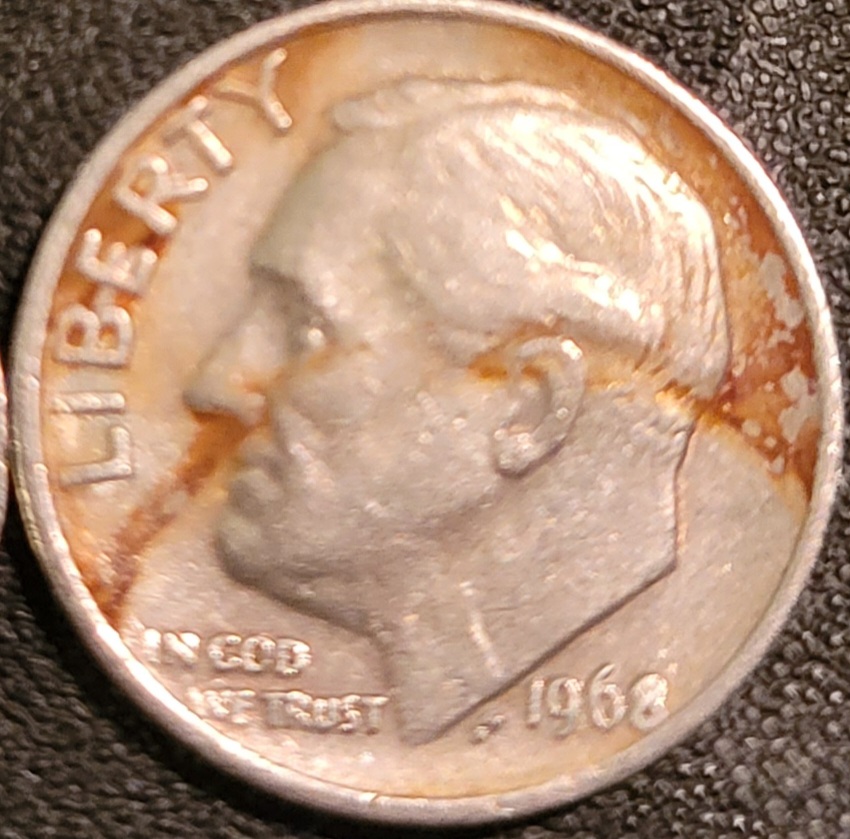 2-1968-Roosevelt-Dimes.-No-Mark-Above-Year.