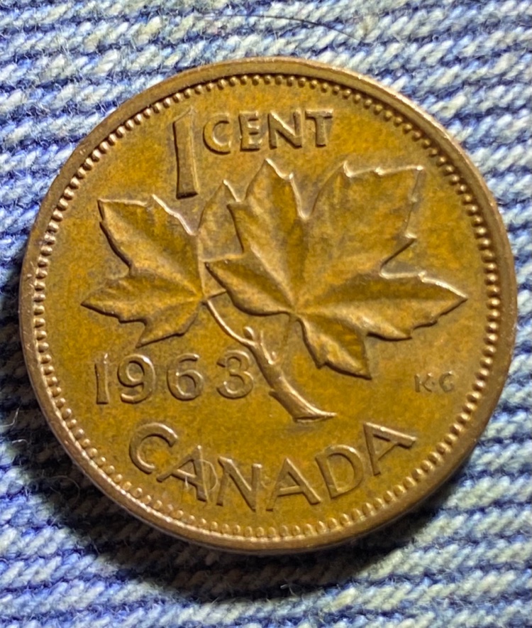 1963-Canadian-Cent-Damage-Or-Not?