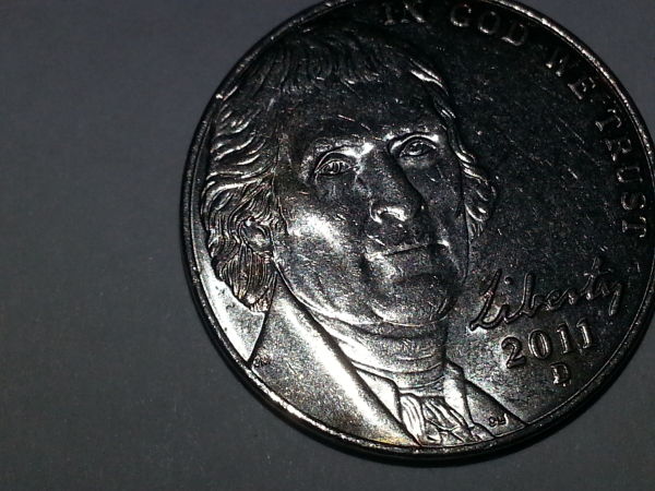 2011-Nickel-W/Copper-Bleed-Through