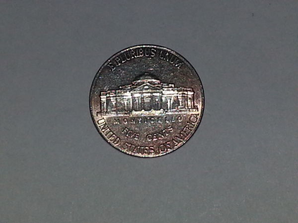 2011-Nickel-W/Copper-Bleed-Through