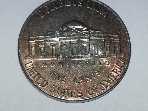 2011-Nickel-W/Copper-Bleed-Through