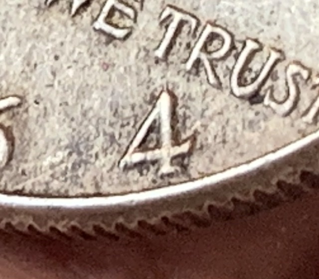 1964-Kennedy-Half-Dollar.-Normal-Hair,-Dangle-4,-Straight-G-Etc