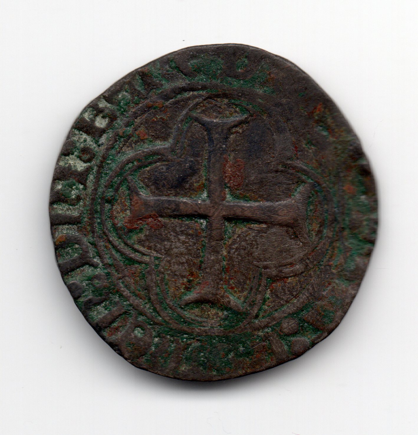Hammered-Coin,-Medieval?-For-Identification
