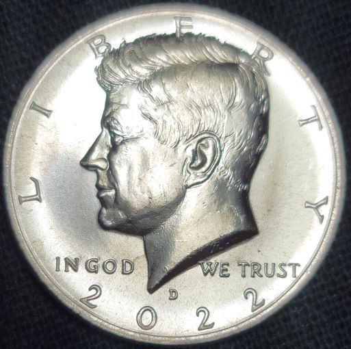 2022-D-Kennedy-Half---New-Unc-From-US-Mint-Roll-Oddities