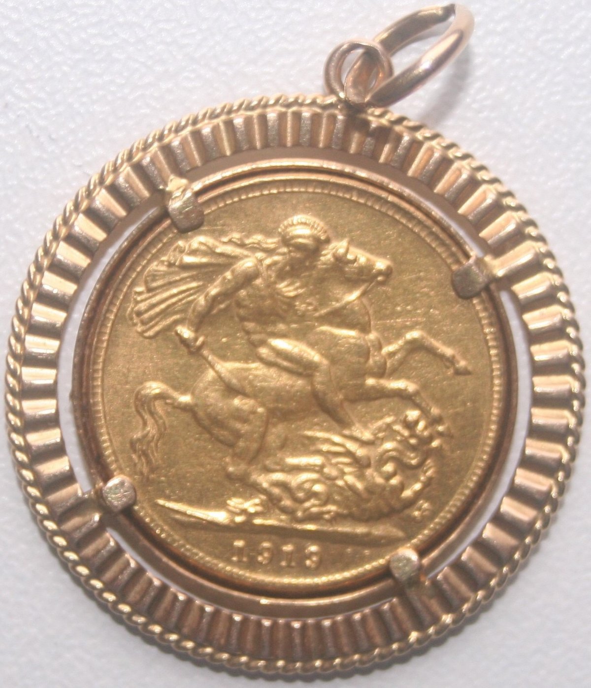 Value-Of-Framed-George-V-1919-Gold-Coin