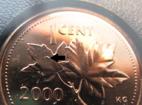 Penny-With-Die-Chip-In-Mint-Set