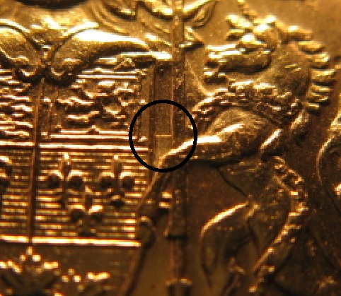 Silver-50-Cent-With-Die-Crack-Or-Scratch