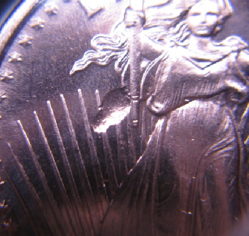 Walking-Liberty-Copper-Round;-Struck-Through-Or-PMD?