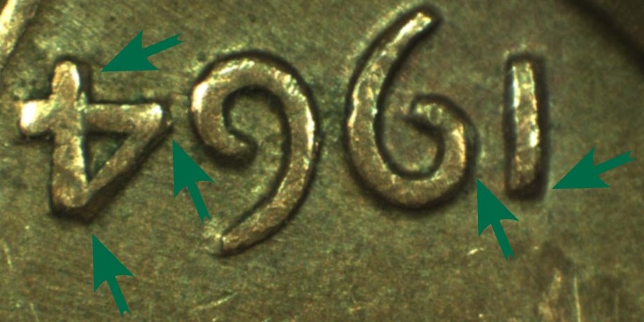 1964-Repuched-Mint-Mark-?