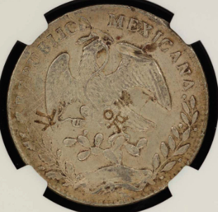 Chopmarks-On-1882--Mexico-8-Reales