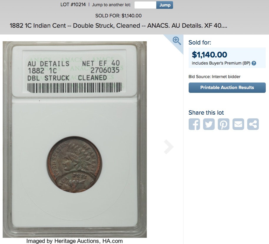 TPG-Evolution-Of-A-Double-Struck-1882-Indian-Cent