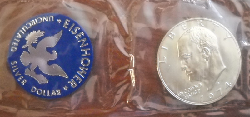 The-7-Days-Of-Ike-Eisenhower-Dollars-II--Plus-Three-Days-Of-Other-Ike-Dollars!