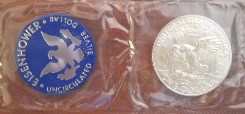 The-7-Days-Of-Ike-Eisenhower-Dollars-II--Plus-Three-Days-Of-Other-Ike-Dollars!