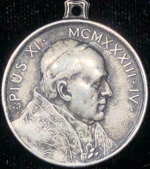 Unidentified-Religious-Medals-Id:-Pope-Pius-Xi-And-Saint-Bigitta