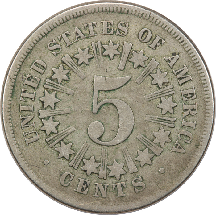 1867-With-Rays-Shield-Nickel