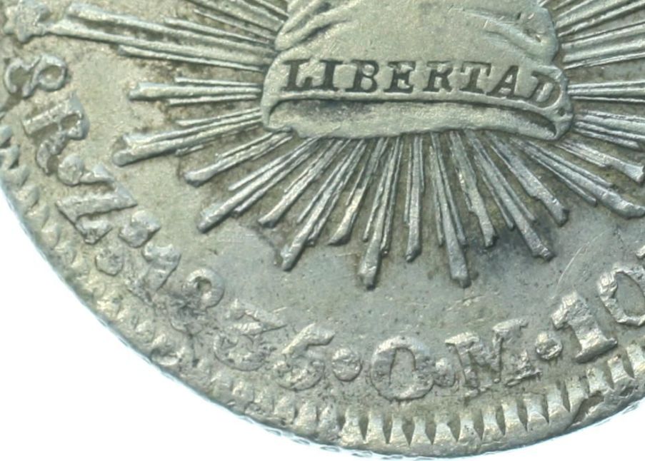 8-Reales-1835-Zacatecas-Overweight:-27,81g