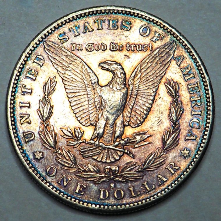 RainbowIsh-Toned-Beat-Up-1889-S-Morgan-Dollar