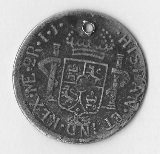 1792-New-Kleeberg-Variety-92c-L55-Or-A-1792-Peruvian-2-Reale-Sized-Button?