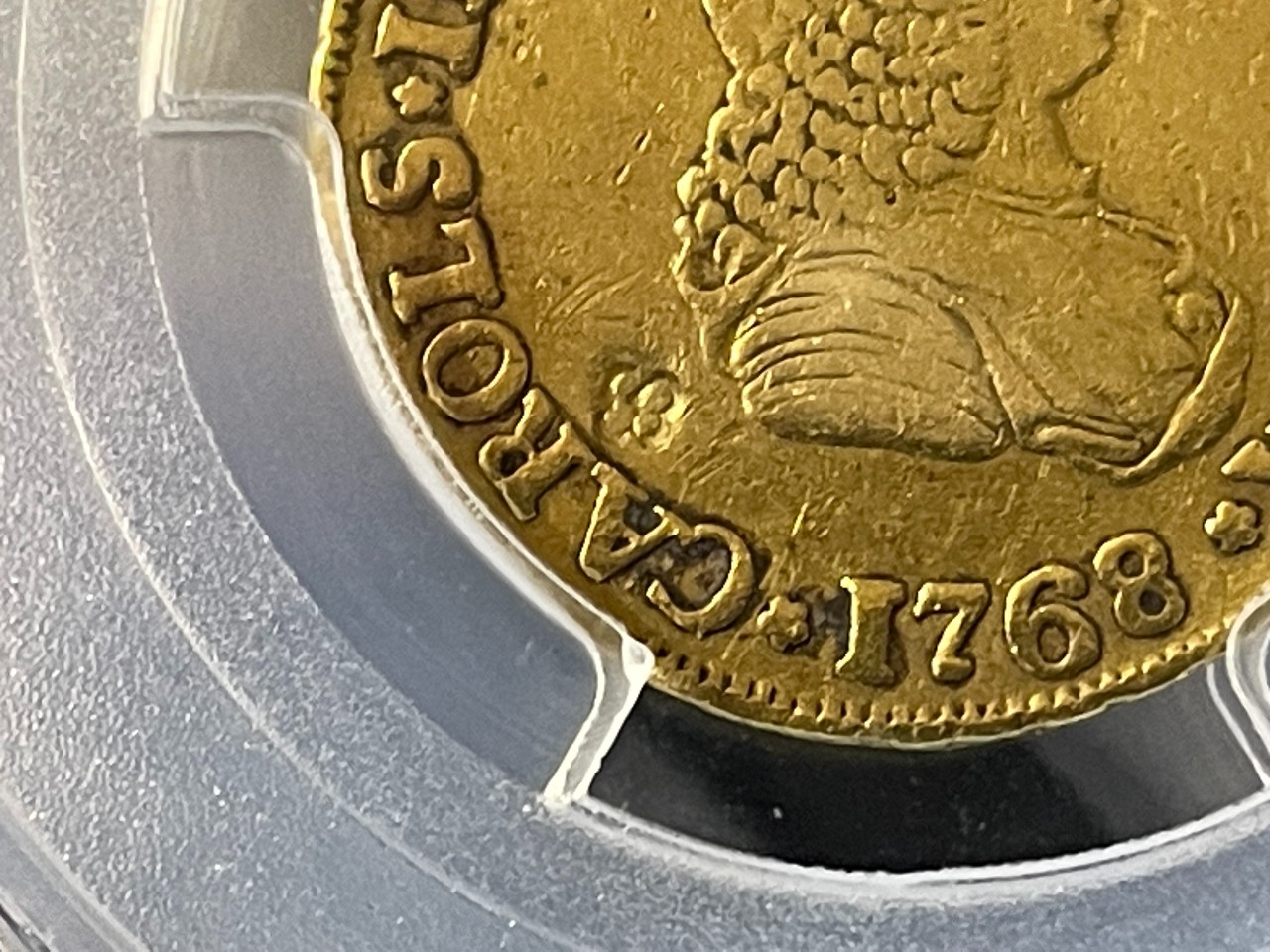 Countermark-On-A-1768-Spanish-Escudo---Can-You-Identify?