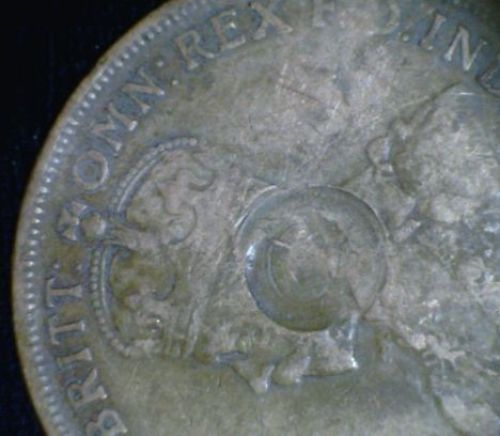 1917-Penny-With-Circular-Indent-In-Centre