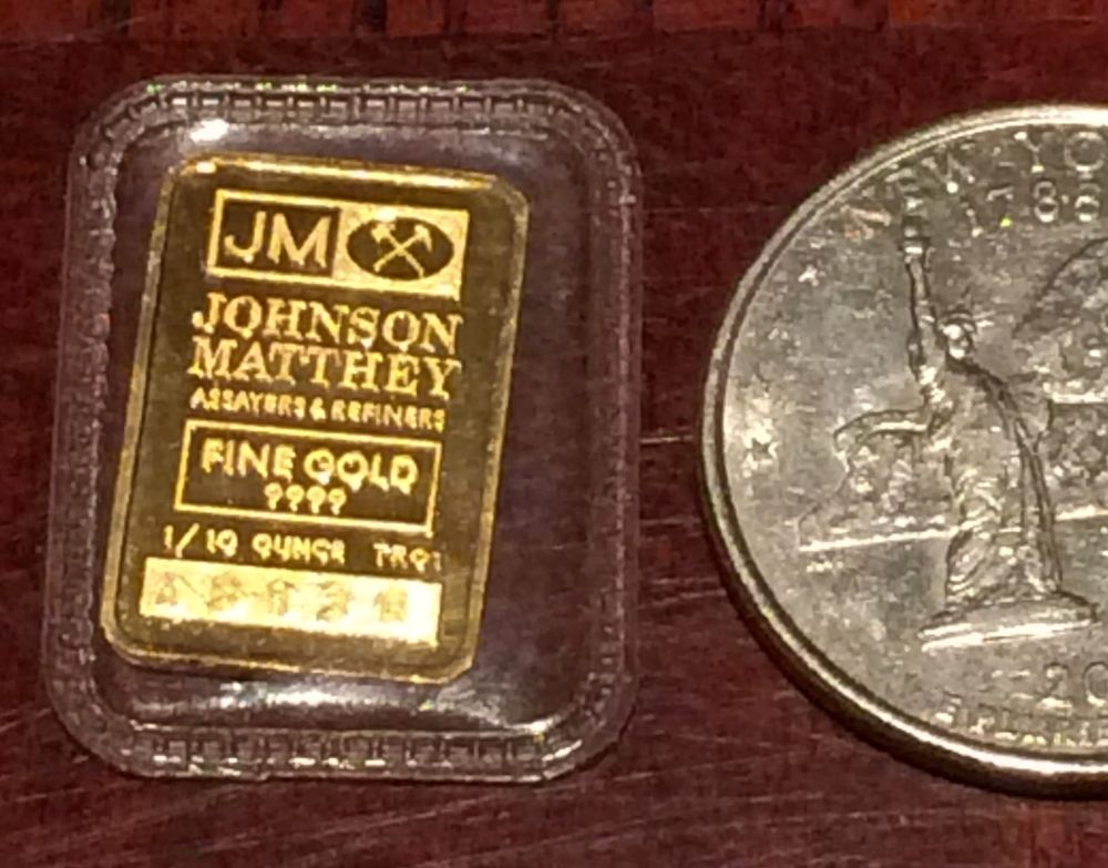 1/10-Johnson-Matthey-Bar--Need-Help-Finding-Information.
