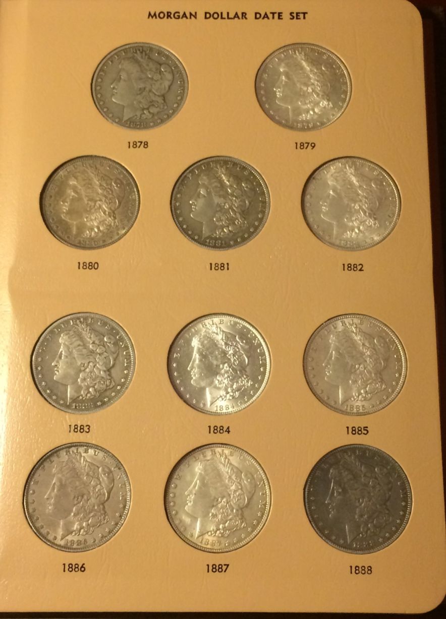 Morgan-Dollar-Date-Set-1878-1921-Housed-In-Dansco-7171