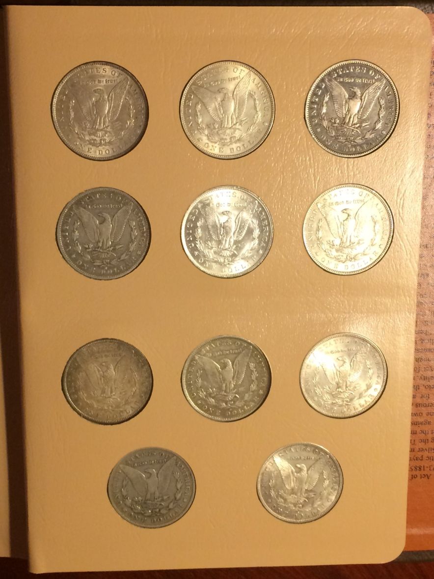 Morgan-Dollar-Date-Set-1878-1921-Housed-In-Dansco-7171