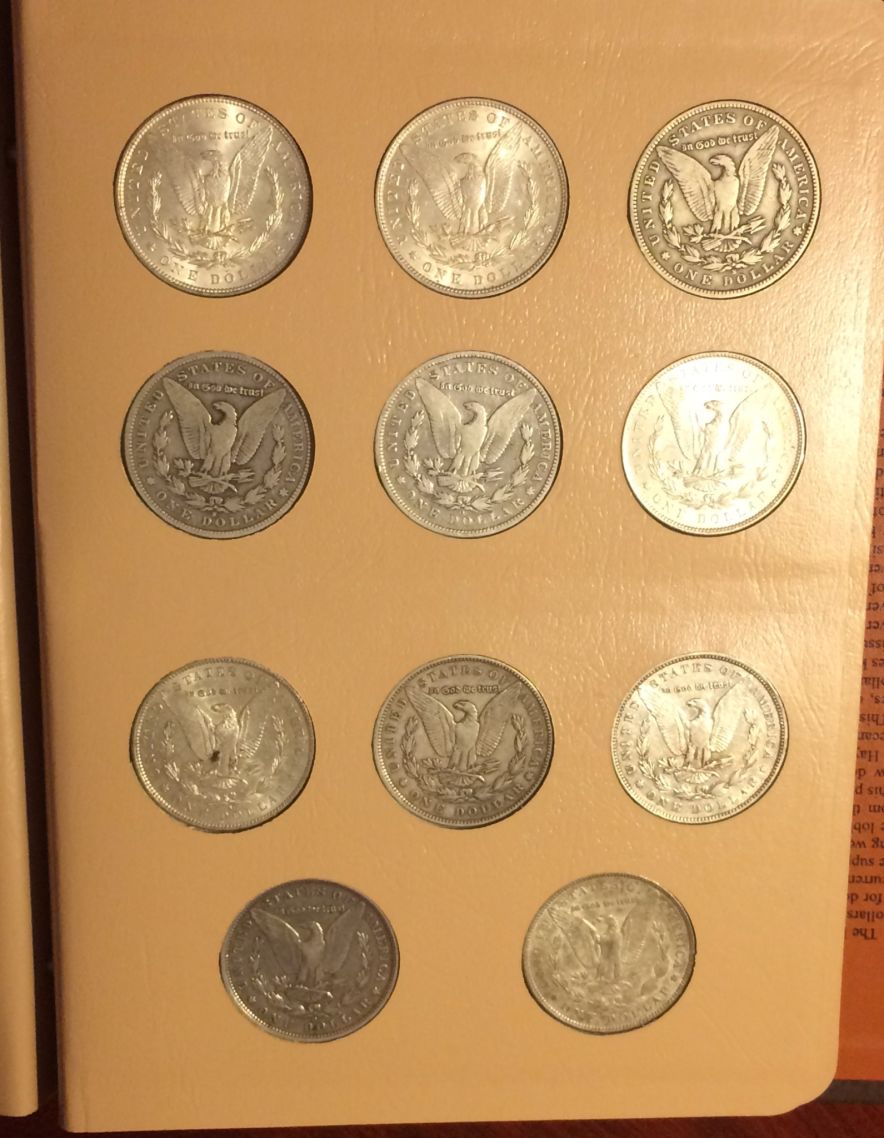 Morgan-Dollar-Date-Set-1878-1921-Housed-In-Dansco-7171