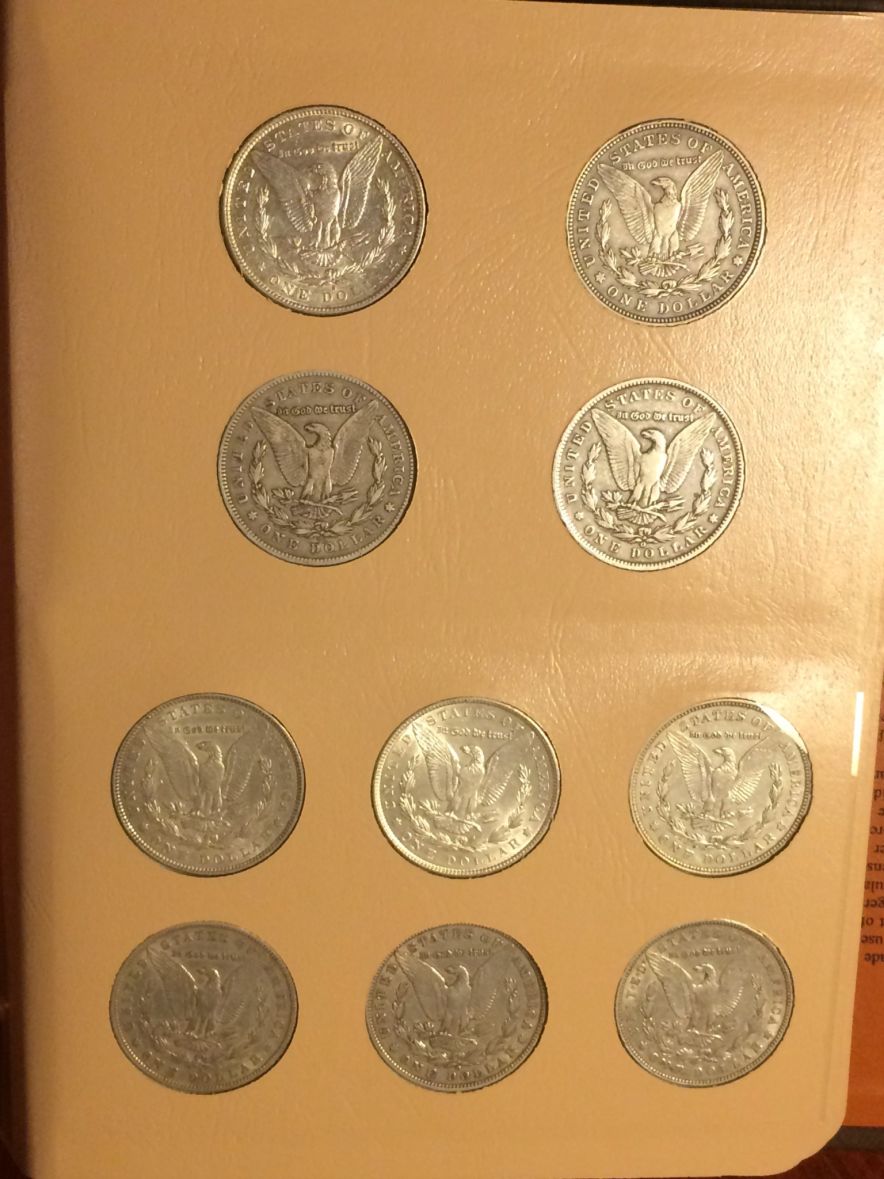 Morgan-Dollar-Date-Set-1878-1921-Housed-In-Dansco-7171