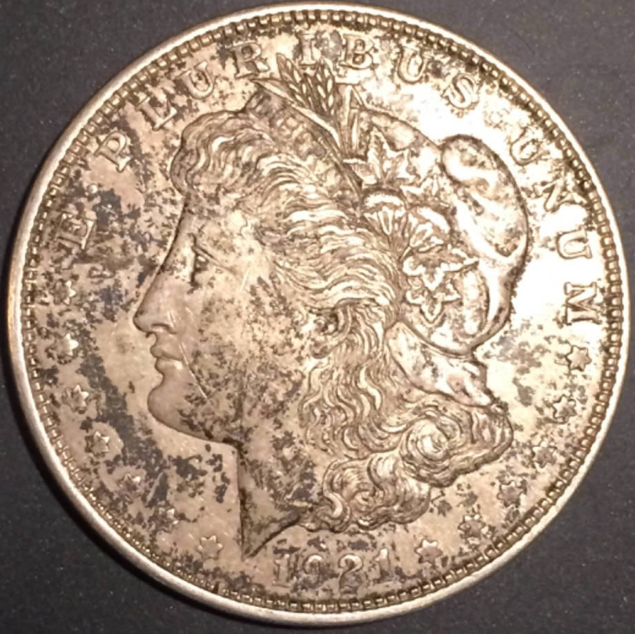 What-Causes-This-Type-Of-Toning-On-A-Morgan-Dollar?